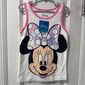 Disney Minnie Mouse Tank Top with Pink Trim